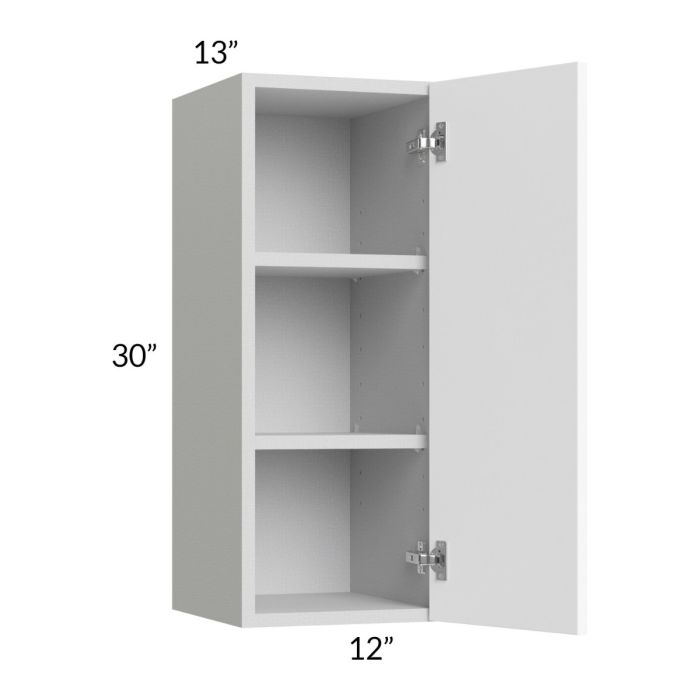 Milan White Matte 12x30 Wall Cabinet