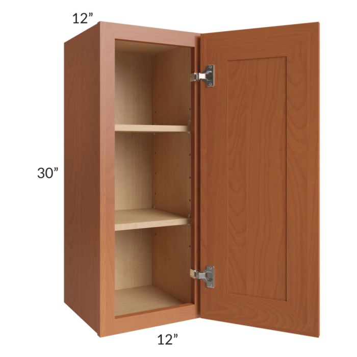 Lexington Cinnamon Glaze 12x30 Wall Cabinet