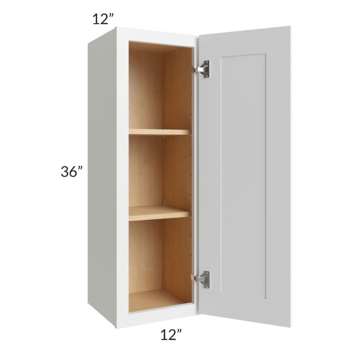 Stratton White Shaker 12x36 Wall Cabinet