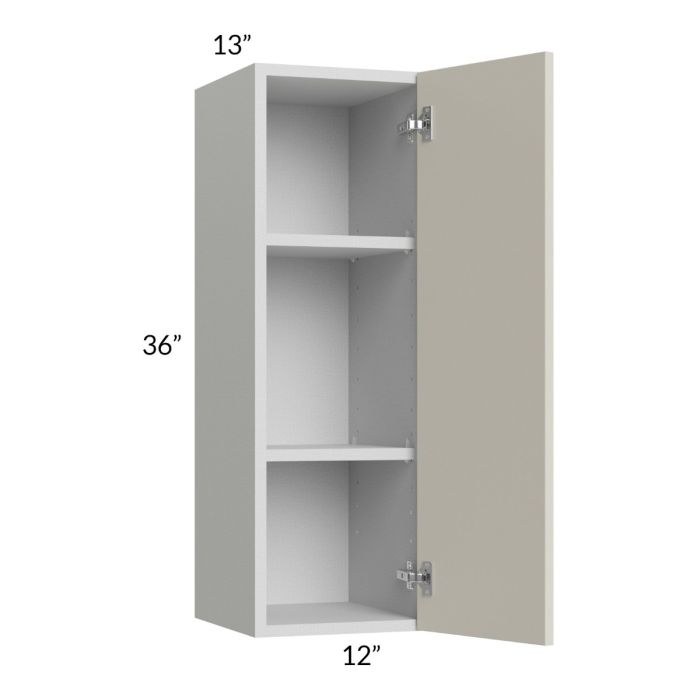 Milan Beige Matte 12x36 Wall Cabinet