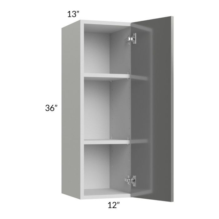 Milan Grey Gloss 12x36 Wall Cabinet