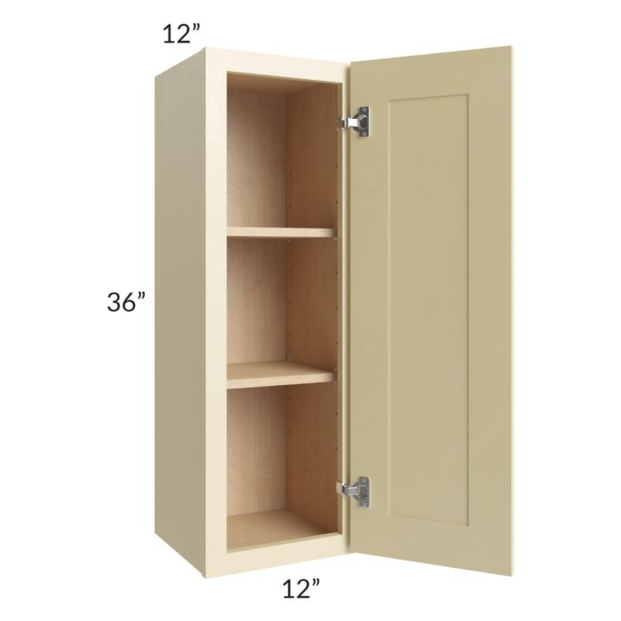 Phoenix Cream Glaze 12x36 Wall Cabinet