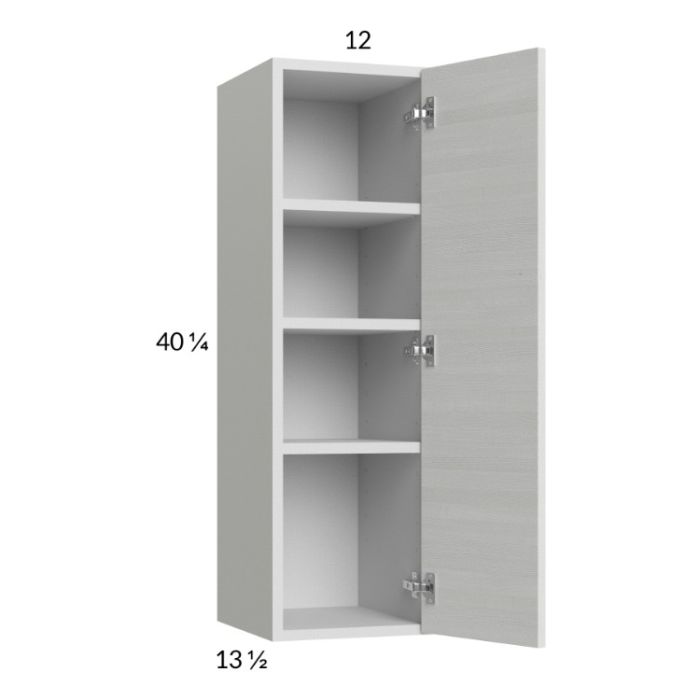 Euro White Grain 12x40-1/4 Wall Cabinet