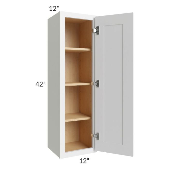 Stratus White 12x42 Wall Cabinet
