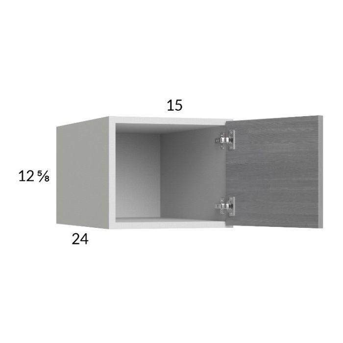 Euro Grey 15x12-5/8x24 Wall Cabinet