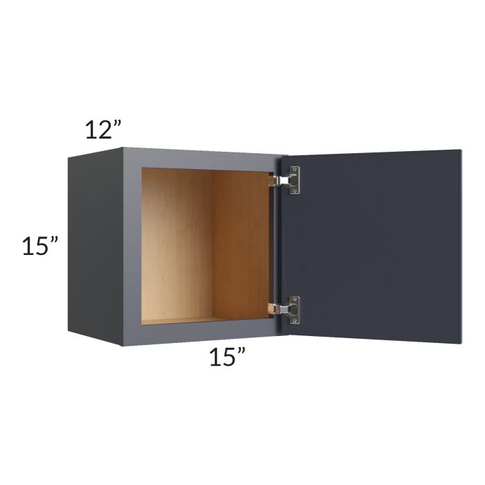 Vienna Indigo 15x15 Wall Cabinet