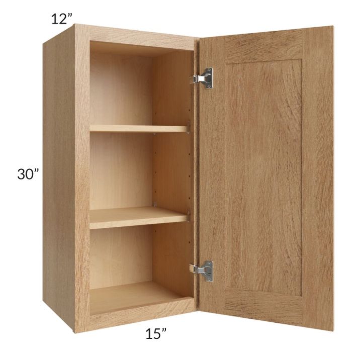 Midtown Timber Shaker 15x30 Wall Cabinet