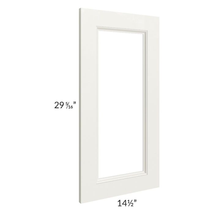 Providence Cream Glaze 15x30 Glass Door Only with Glass Included
