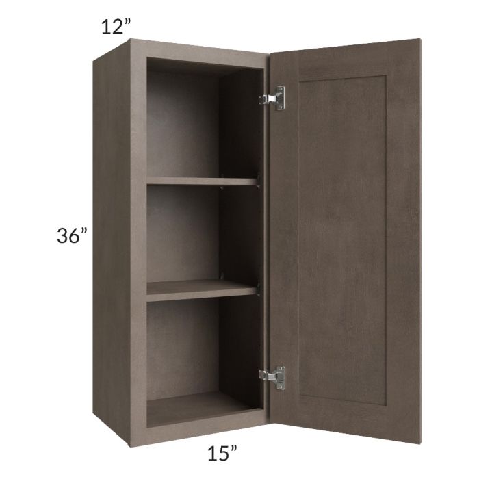 Providence Natural Grey 15x36 Wall Cabinet