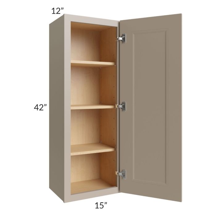 Tuscan Oyster 15x42 Wall Cabinet