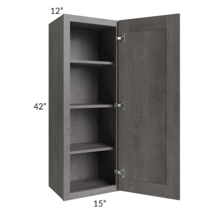 Providence Slate Grey 15x42 Wall Cabinet