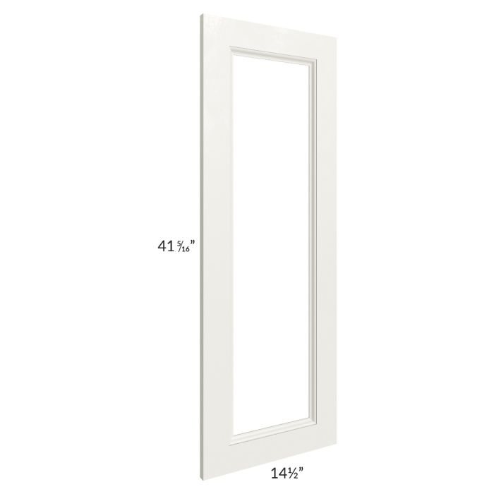 Providence Cream Glaze 15x42 Glass Door Only with Glass Included