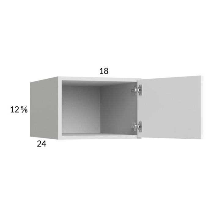Euro Gloss White 18x12-5/8x24 Wall Cabinet