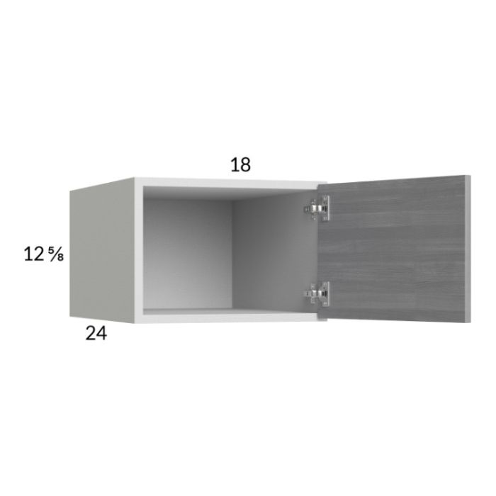 Euro Grey 18x12-5/8x24 Wall Cabinet