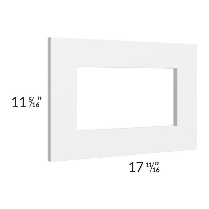 Aspen White Shaker 18x12 Glass Door Only with Glass Included