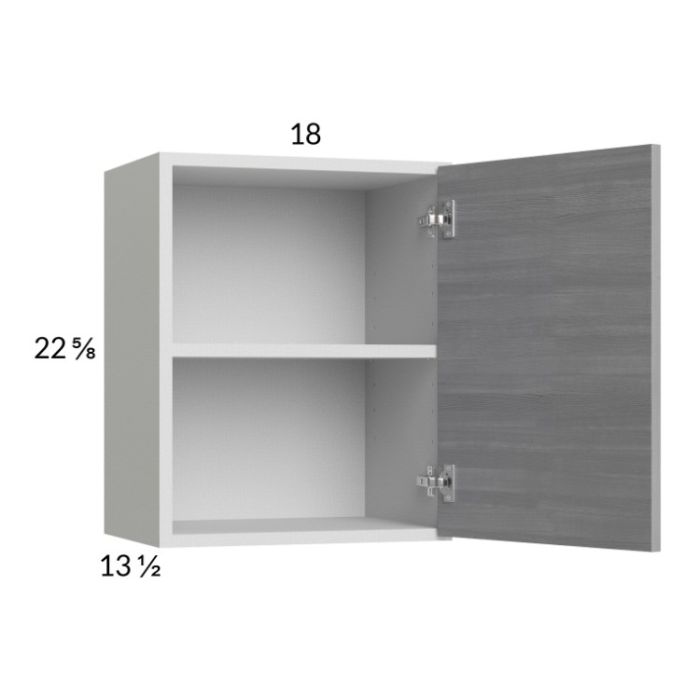 Euro Grey 18x22-5/8 Wall Cabinet