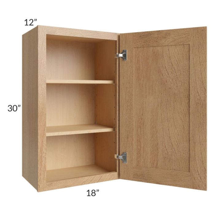 Midtown Timber Shaker 18x30 Wall Cabinet