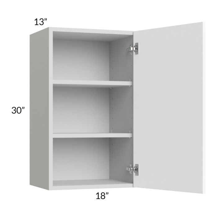 Milan White Matte 18x30 Wall Cabinet