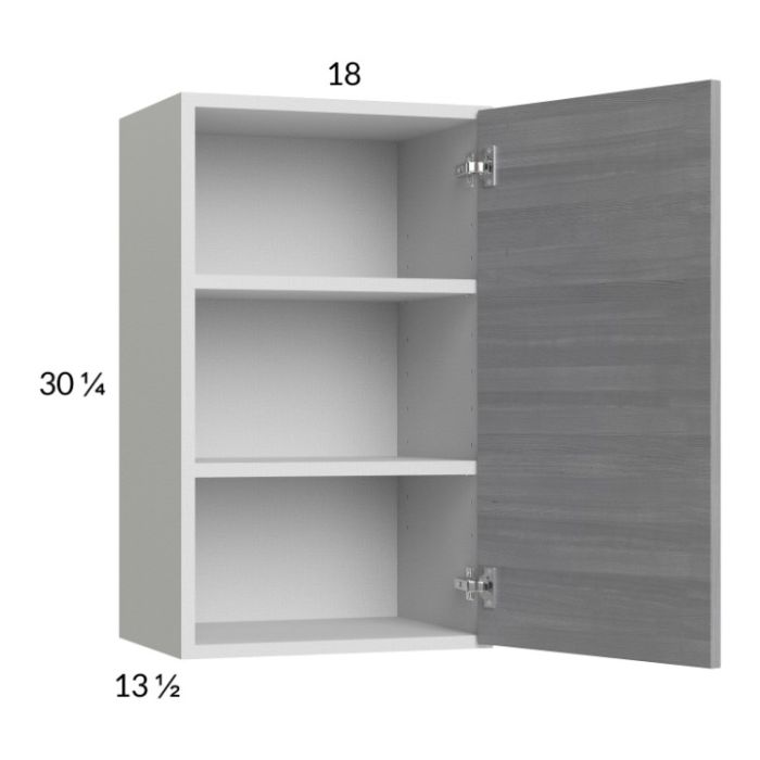 Euro Grey 18x30-1/4 Wall Cabinet