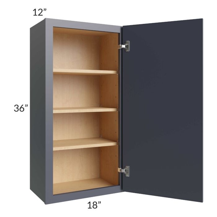 Vienna Indigo 18x36 Wall Cabinet