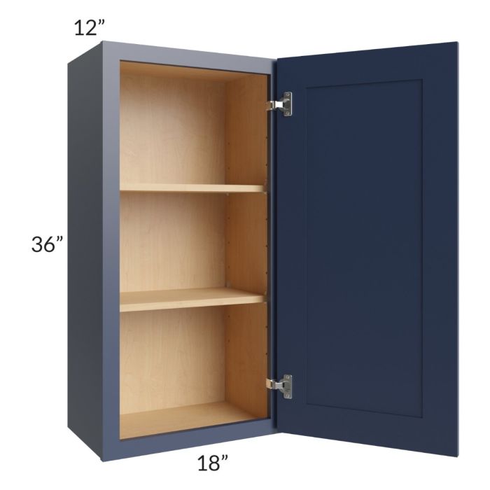 Bayville Blue 18x36 Wall Cabinet