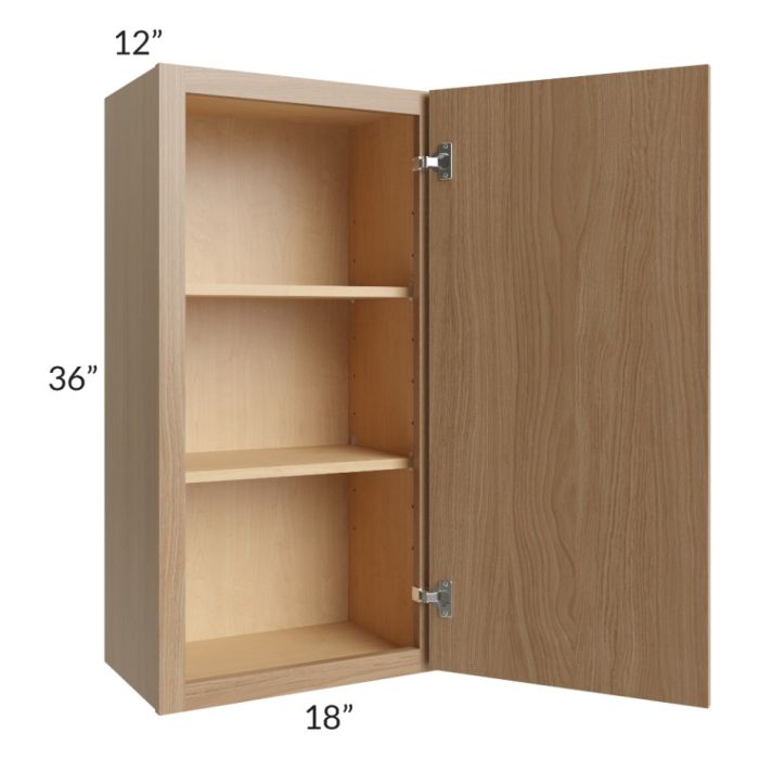 Township Rift Oak 18x36 Wall Cabinet