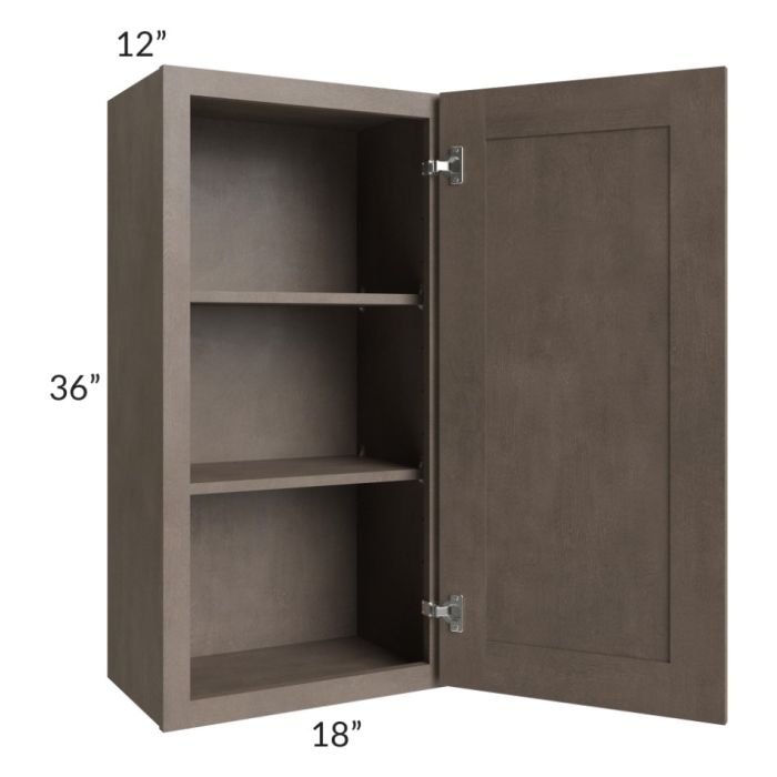 Providence Natural Grey 18x36 Wall Cabinet