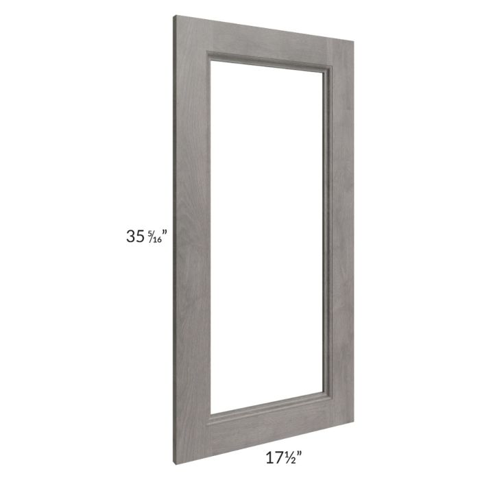 Providence Slate Grey 18x36 Glass Door Only with Glass Included