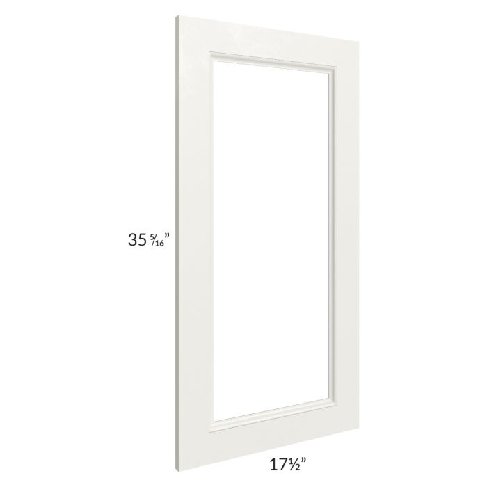 Providence Cream Glaze 18x36 Glass Door Only with Glass Included