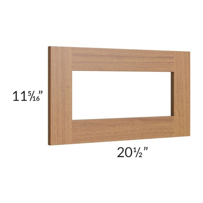 Artisan Walnut Shaker 21x12 Glass Door Only with Glass Included