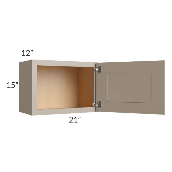 Tuscan Oyster 21x15 Wall Cabinet