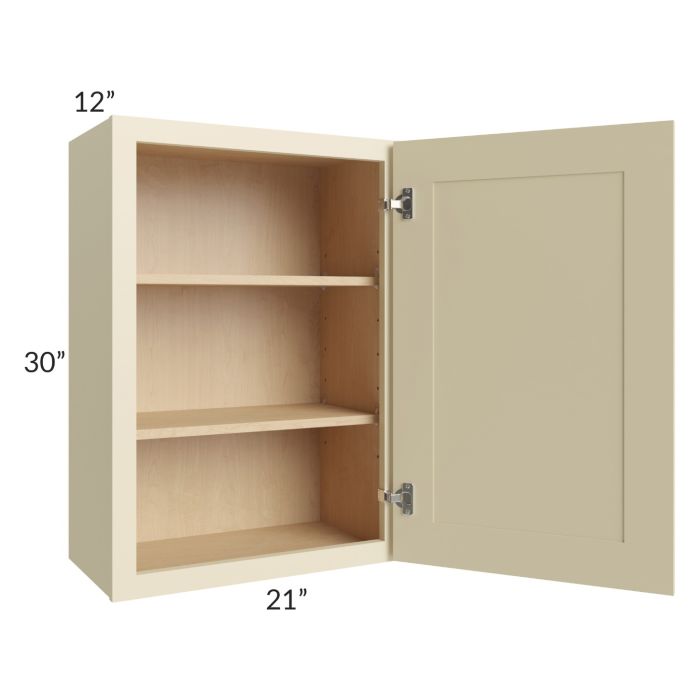 Casselton Ivory 21x30 Wall Cabinet