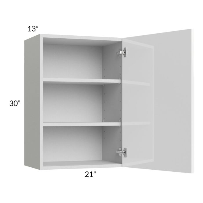 Milan White Gloss 21x30 Wall Cabinet