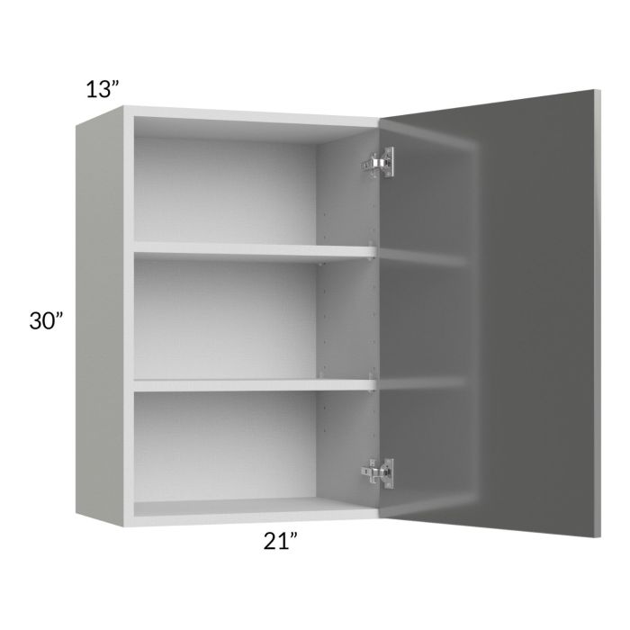 Milan Grey Gloss 21x30 Wall Cabinet