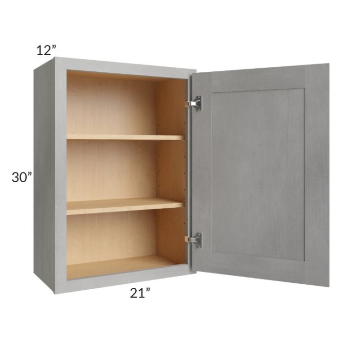 Gramercy Grey Mist 21x30 Wall Cabinet