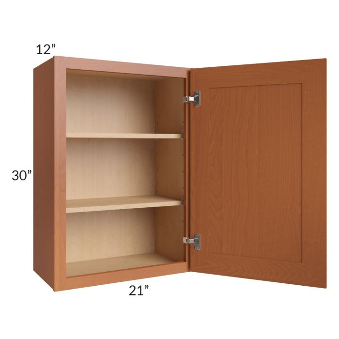 Lexington Cinnamon Glaze 21x30 Wall Cabinet