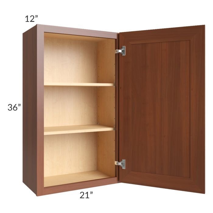 Phoenix Caramel Glaze 21x36 Wall Cabinet