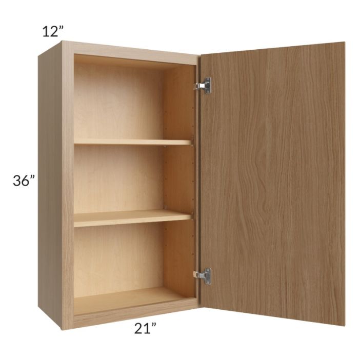 Township Rift Oak 21x36 Wall Cabinet