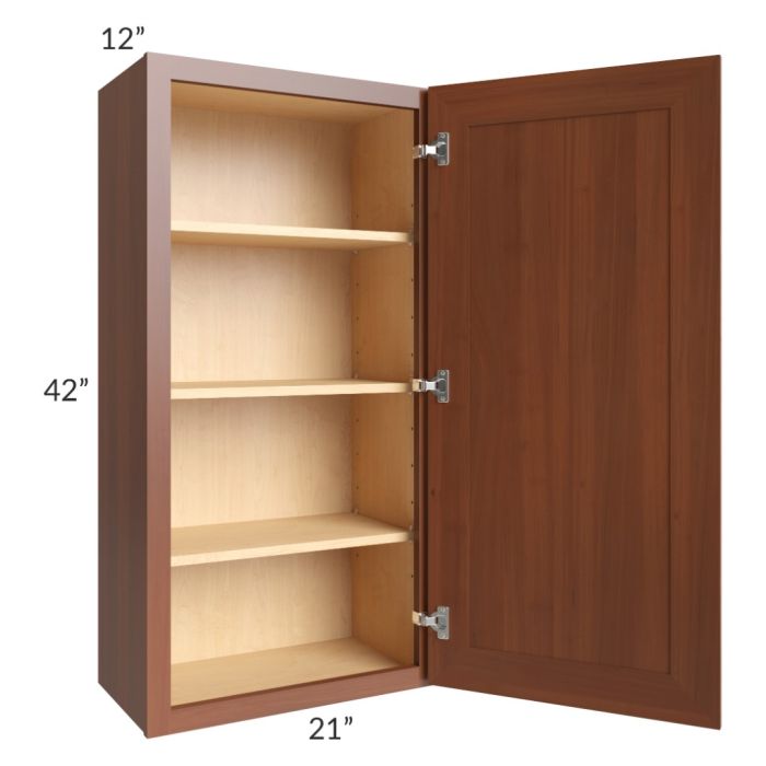 Phoenix Caramel Glaze 21x42 Wall Cabinet
