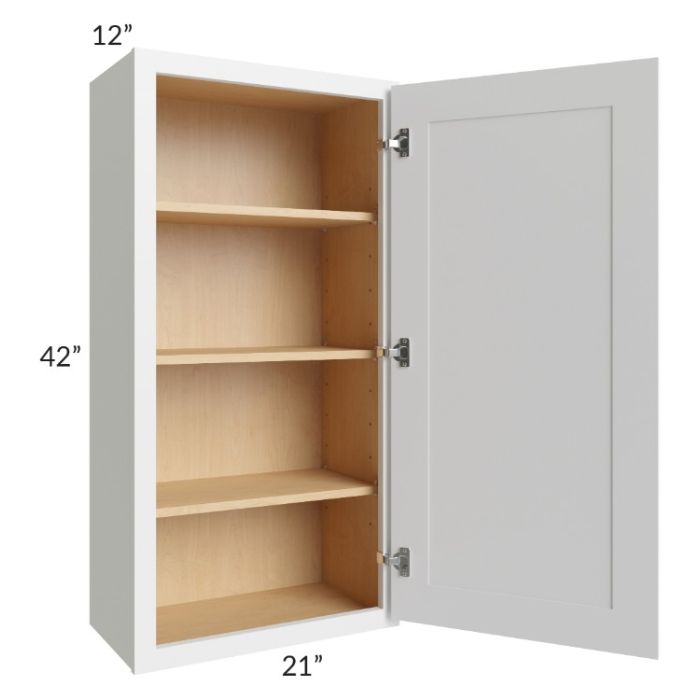 Stratus White 21x42 Wall Cabinet