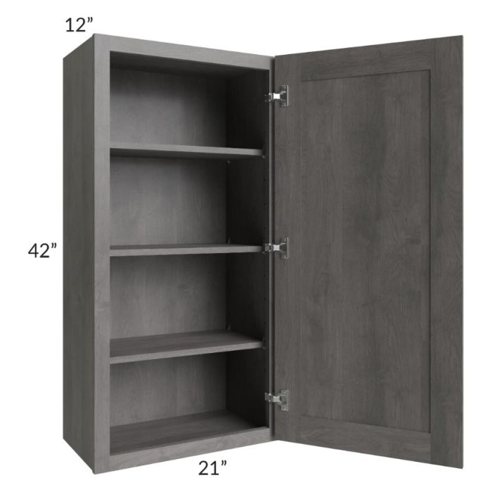 Providence Slate Grey 21x42 Wall Cabinet