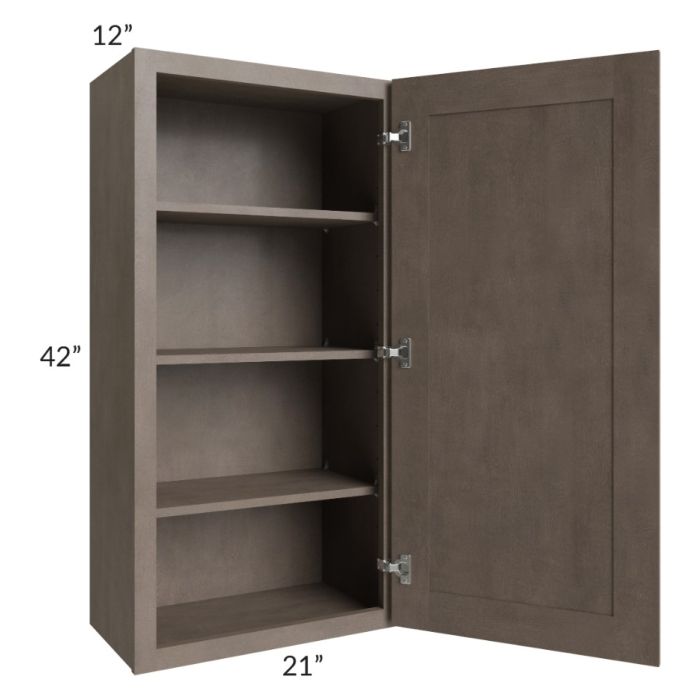 Providence Natural Grey 21x42 Wall Cabinet 