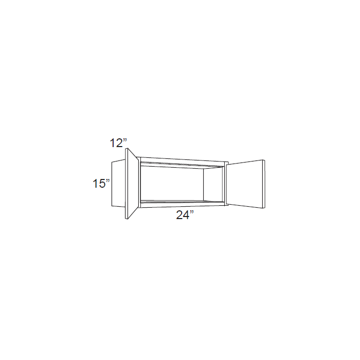 Vienna 24x15 Wall Cabinet