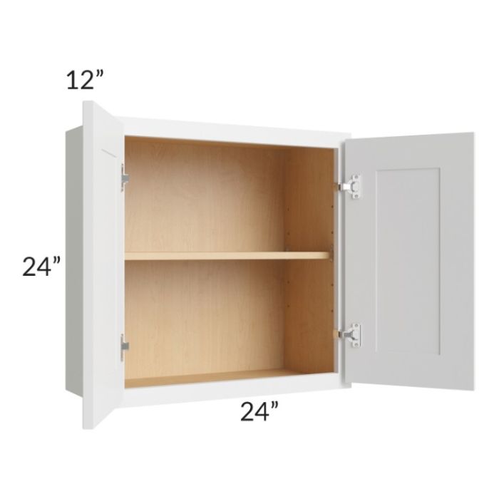 Stratus White 24x24 Wall Cabinet