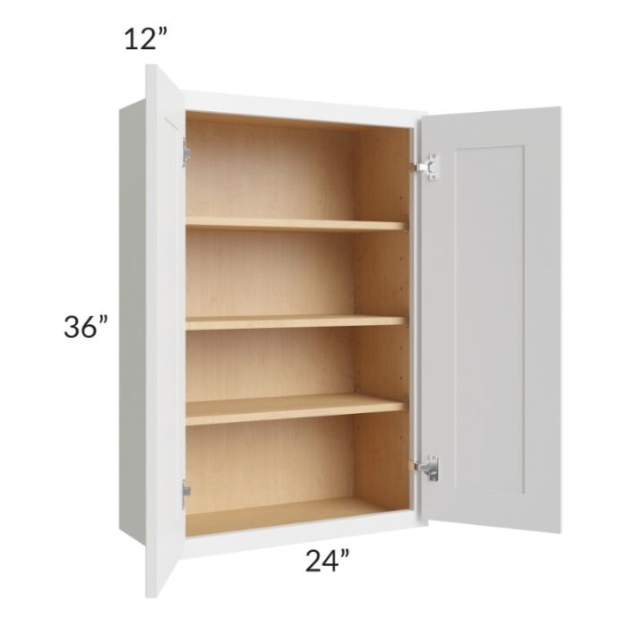 Stratus White 24x36 Wall Cabinet