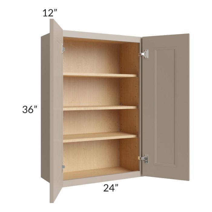 Tuscan Oyster 24x36 Wall Cabinet