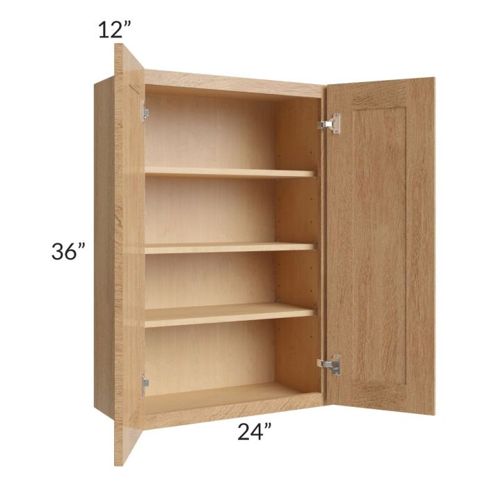 Midtown Timber Shaker 24x36 Wall Cabinet
