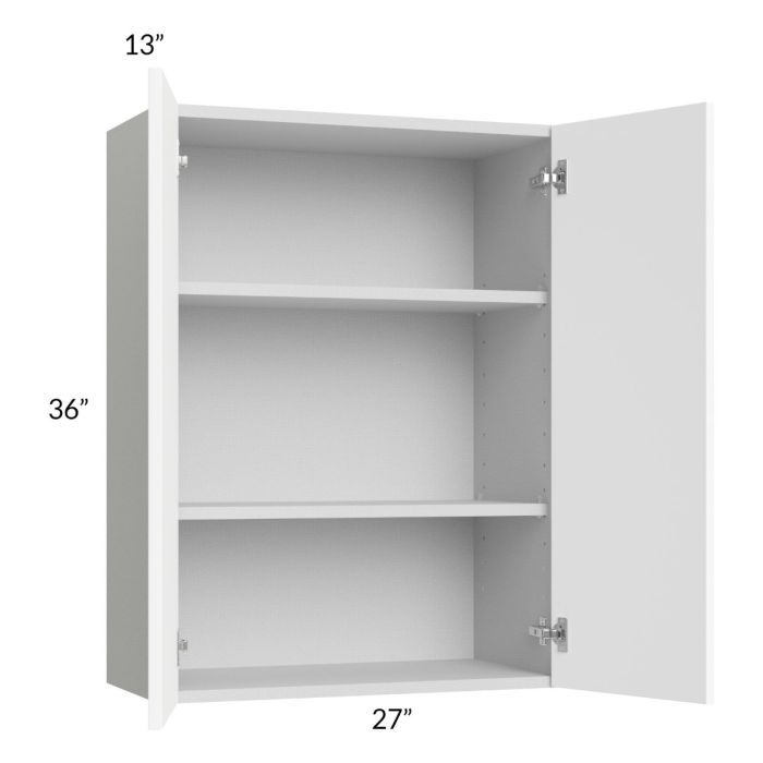Milan White Matte 27x36 Wall Cabinet