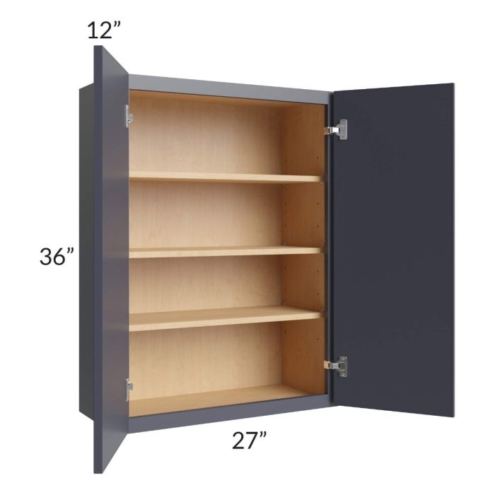 Vienna Indigo 27x36 Wall Cabinet