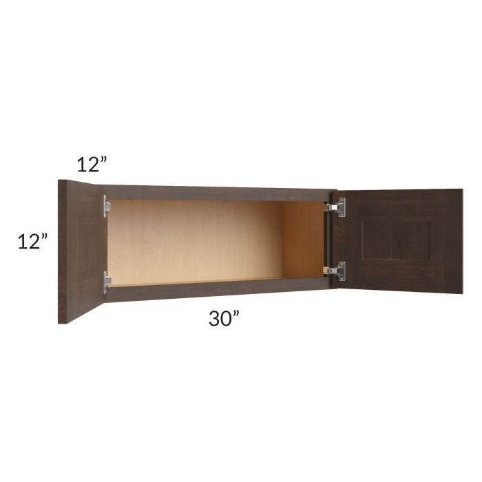 Tuscan Kona Brown 30x12 Wall Cabinet